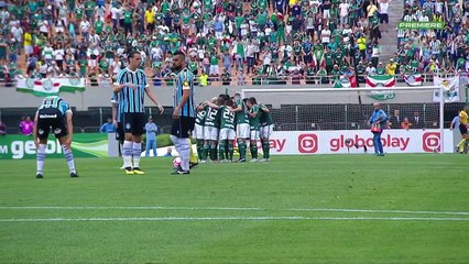 Palmeiras x Grêmio (Campeonato Brasileiro 2018 29ª rodada) 1° tempo