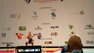 Mattie Langtor Sasser's gold-medal-winning, 58kg senior record-breaking 114kg clean and jerk at the 2016 Oceania Weightlifting Championship! Watch until the end