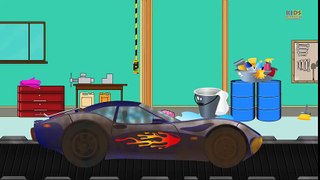Tv cartoons movies 2019 Sports Car   Car Wash