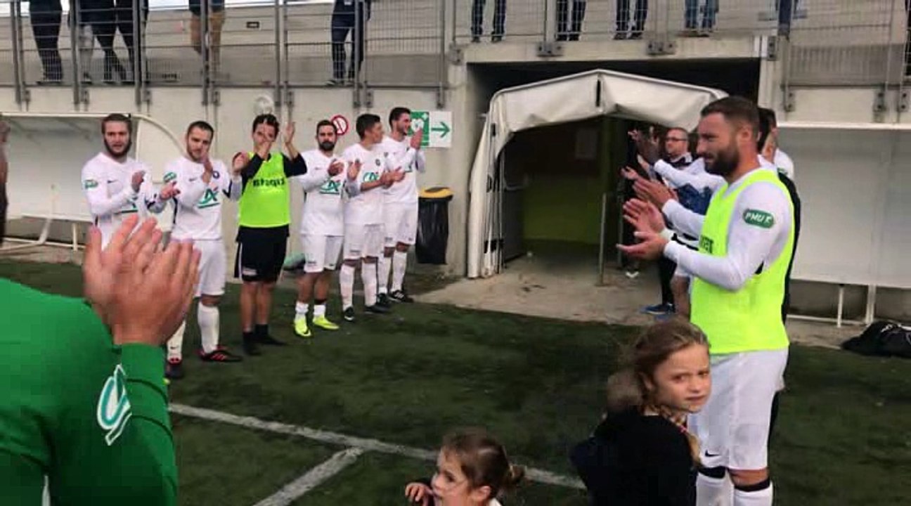 Coupe de France - La haie du CS MEGINAND à l'US MURETTE