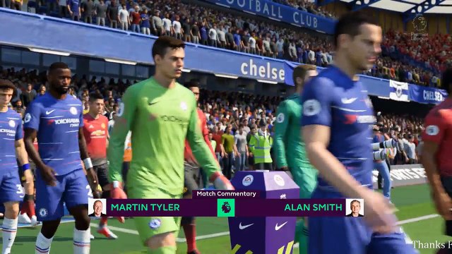 Chelsea vs Manchester United | ENGLISH PREMIER LEAGUE | FIFA 19 (PC) Gameplay