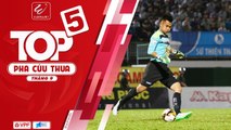 Vượt Bùi Tiến Dũng, Văn Tiến dẫn đầu top 5 cứu thua V.League 2018 vòng 26 - VPF Media