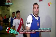 Tras goleada a Chile, jugadores se despidieron emotivamente de los hinchas