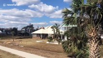 Drive through Mexico Beach shows post-hurricane destruction