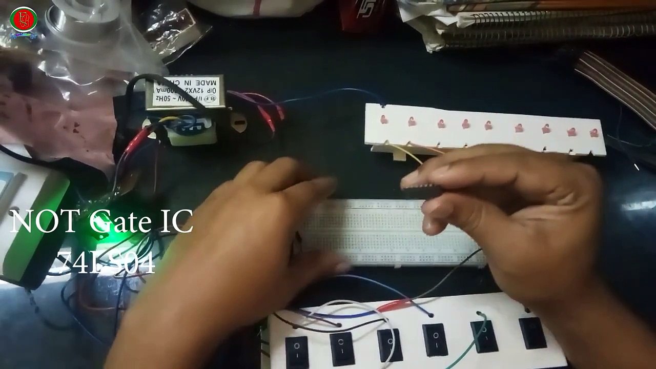 Digital Electronics Digital Electronics Practicals NOT Gate By Earthbondhon Gate By Earthbondhon