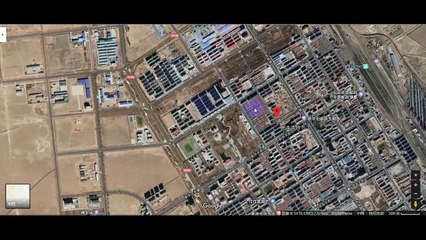 A huge mystery handprint on google map 神秘手掌出现在google map