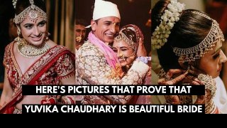 10 Pictures That Prove That Yuvika Chaudhary Is The Most Beautiful Bride!