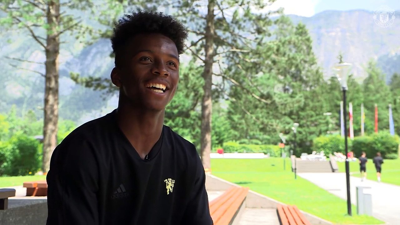 "You have to be at United to improve and have a goal, which is to play in the first team." Our #MUAcademy values are something we take pride in - here's Ethan