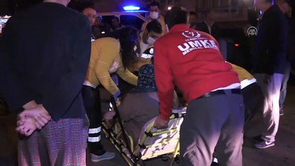 Başkentte 8 katlı binada yangın - ANKARA