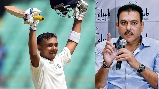Ravi Shastri says There is a bit of Sachin Tendulkar, Sehwag, Lara in Prithvi Shaw | वनइंडिया हिंदी