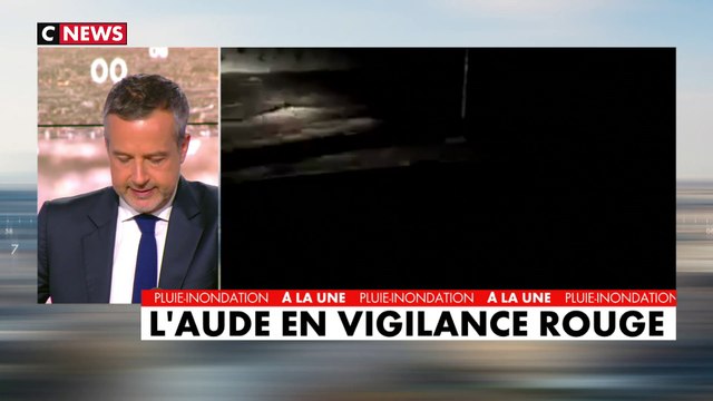 Intempéries dans l'Aude : il y a une personne décédée et deux disparus selon le préfet de l’Aude, Alain Thirion à CNEWS