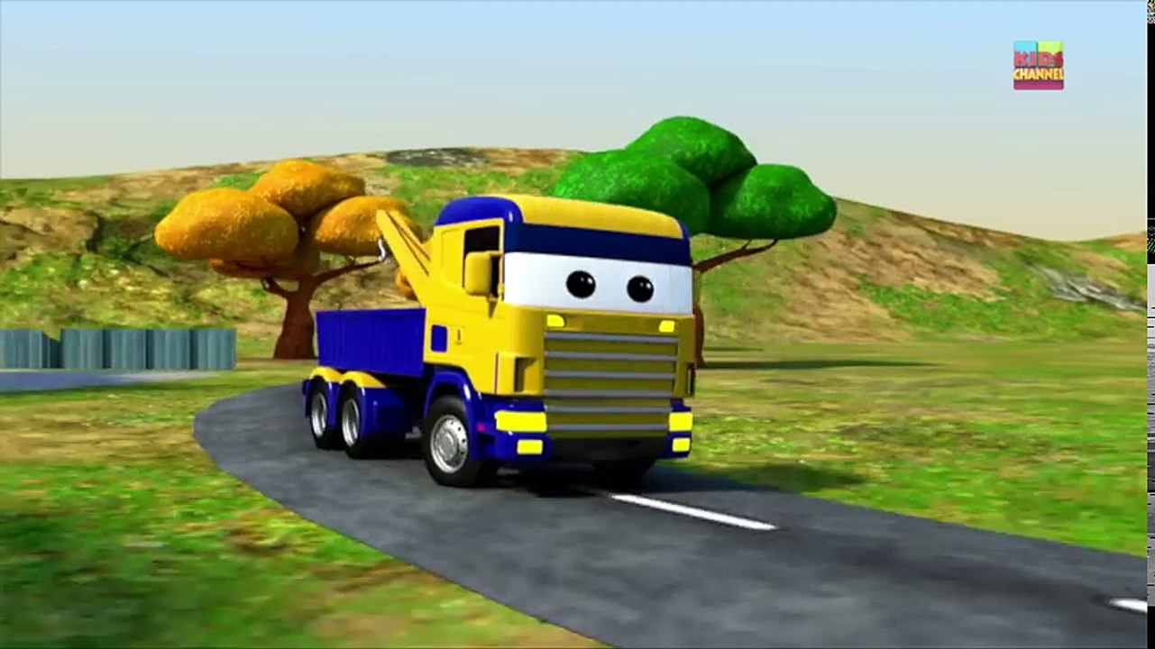 Tv cartoons movies 2019 Tractor Car Garage Learning Video For Toddlers