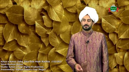 Kalam e Bahoo | Ishq Jina Dee Hadi Rachia | (132/201)