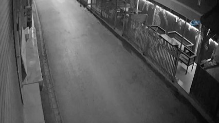 Balık tezgahını çaldı önce kameralara sonra polise yakalandı