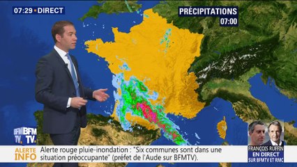La météo pour ce lundi 15 octobre 2018