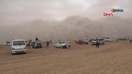 Suriye'nin Kuzeyindeki Toz Fırtınası Güneydoğu'yu Etkiledi