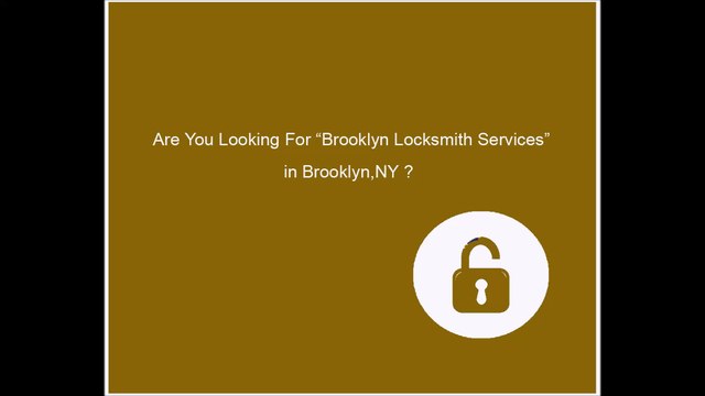 Locksmith Brooklyn | Call Now: 347-343-7140