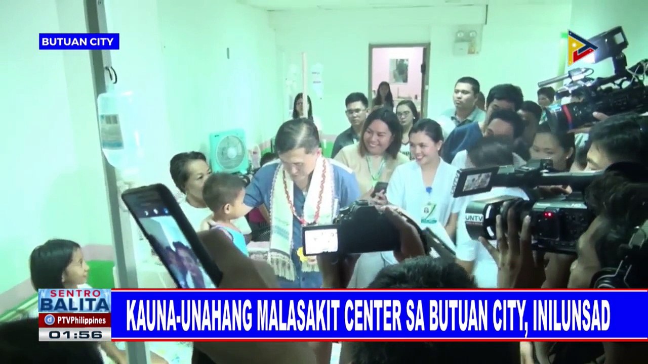 Kauna-unahang Malasakit Center sa Butuan City, inilunsad