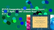 [P.D.F] Cooperative Economic Insect Report, Vol. 17: April 21, 1967 (Classic Reprint) [E.P.U.B]