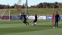 Marcus Rashford scores IMPRESSIVE goals in England training