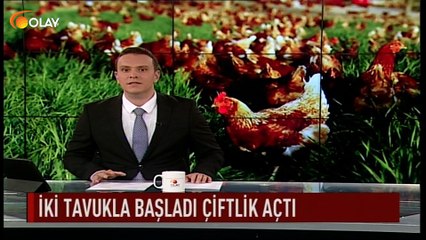 İki tavukla başladı çiftlik açtı