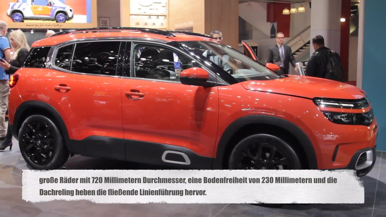 Der neue SUV Citroën C5 Aircross ab 23.290 Euro