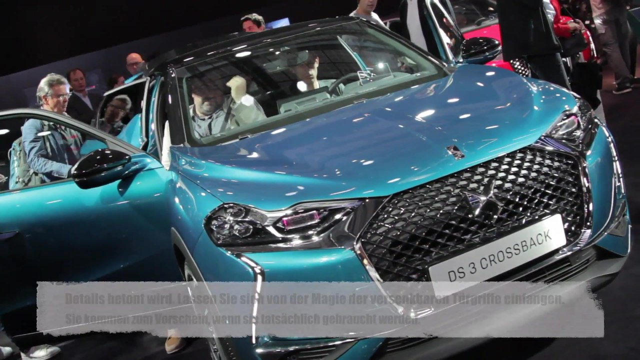 DS 3 CROSSBACK - Ikonisches Design&Technologie