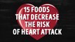 15 Foods For The Heart Attack Treatment - how to avoid heart disease - Risk Factors for Heart Disease