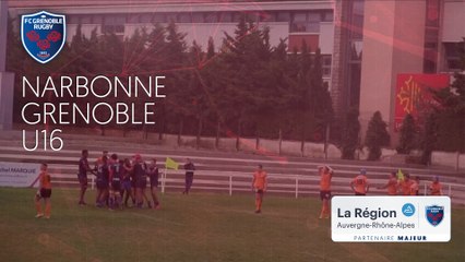 Narbonne - Grenoble U16 : le résumé vidéo