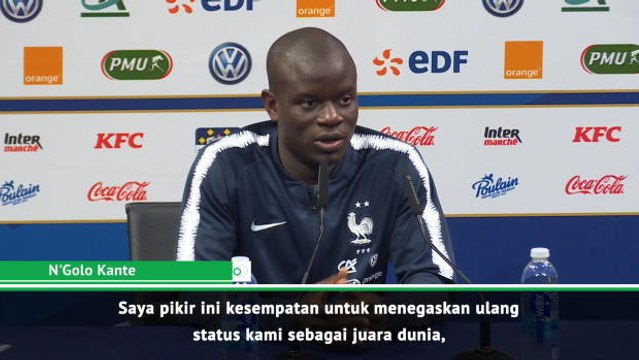Mengalahkan Jerman Akan Menegaskan Status Juara Dunia Prancis - Kante