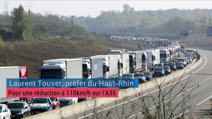 Haut-Rhin : la préfecture réfléchit à une baisse de la vitesse autorisée sur l'A35