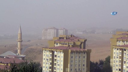 Adıyaman’ı toz bulutu kapladı