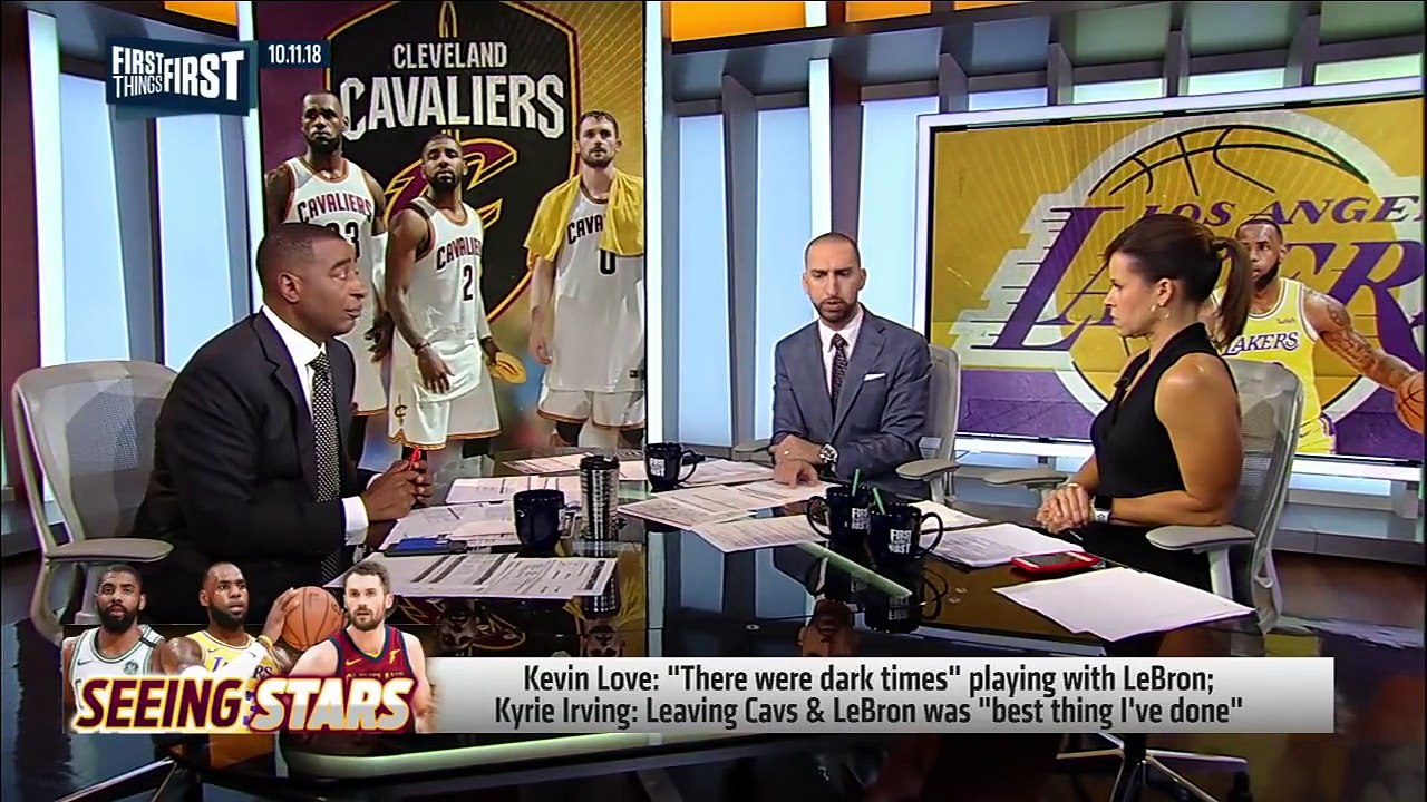 Nick and Cris weigh in on NBA players avoiding teaming up with LeBron | NBA | FIRST THINGS FIRST