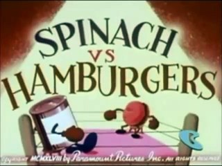 1948 - Spinach vs Hamburger (audio sync problem solved)