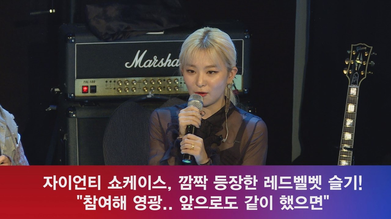 레드벨벳 슬기, 자이언티 쇼케 깜짝 등장! "피처링 계속 함께 하고 싶어"