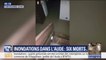 Un habitant de Carcassonne filme son domicile inondé après les pluies diluviennes