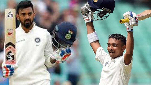 Prithvi Shaw recieves special gift from KL Rahul on his debut series | वनइंडिया हिंदी