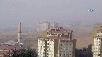 Adıyaman’ı Toz Bulutu Kapladı