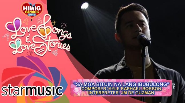 JM de Guzman - Sa Mga Bituin Na Lang Ibubulong Himig Handog 2018 (Pre Finals)