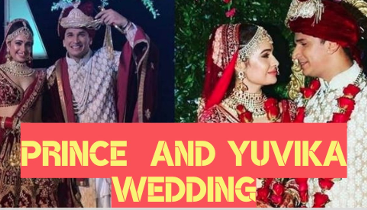Prince Narula and Yuvika Chaudhary Wedding