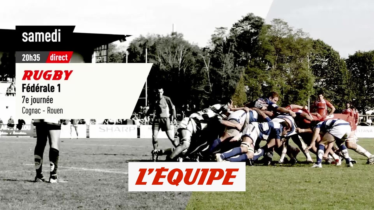 COGNAC vs ROUEN, bande-annonce - RUGBY - FÉDÉRALE 1