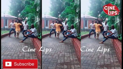 இப்படியெல்லாம் டான்ஸ் ஆடுவாங்களா Comedy Dance Dubmash in cine lips
