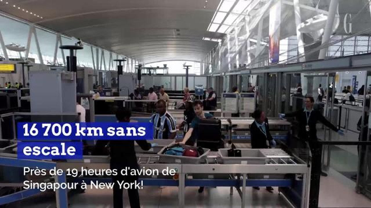 Singapore Airlines lance le vol commercial le plus long au monde