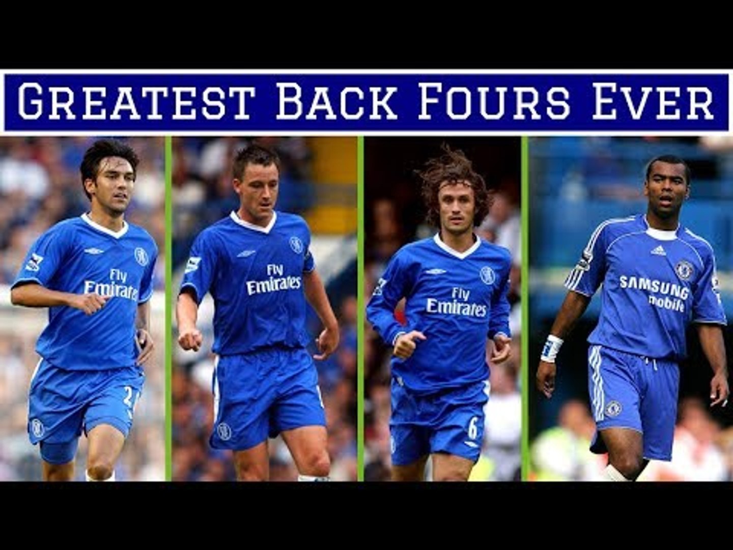7 Greatest Back Fours of All Time - video Dailymotion