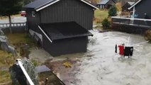 Norveç'te Sel ve Toprak Kayması Felaketi