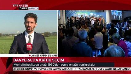 Merkel'in koalisyon ortağı CSU Bavyera'da en ağır yenilgisini aldı