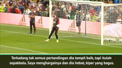 De Gea masih yang terbaik meskipun dilihat dari penampilan terakhir - Pickford