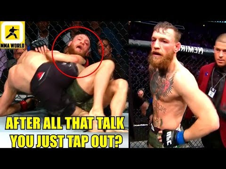 Former opponent of Khabib slams Conor McGregor for tapping out at UFC 229,Woodley on Conor