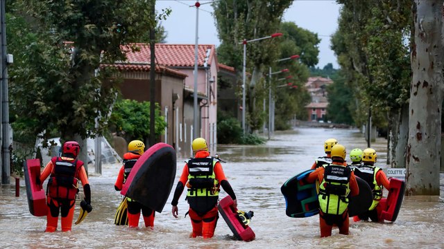 Je suis resté pendant trois heures sur mon toit , raconte un habitant de Villemoustaussou, victime des inondations dans l'Aude