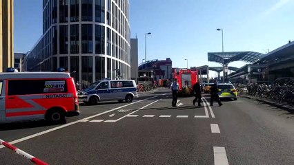 Prise d'otages à Cologne : les pompiers et la police allemande sont sur place